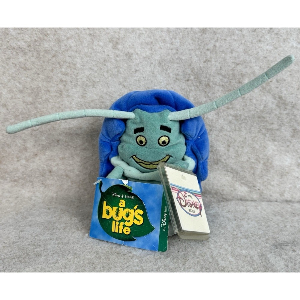 Disney Bean Bag Plush - TUCK (A Bug's Life) (8 inch) - New w/ Tag